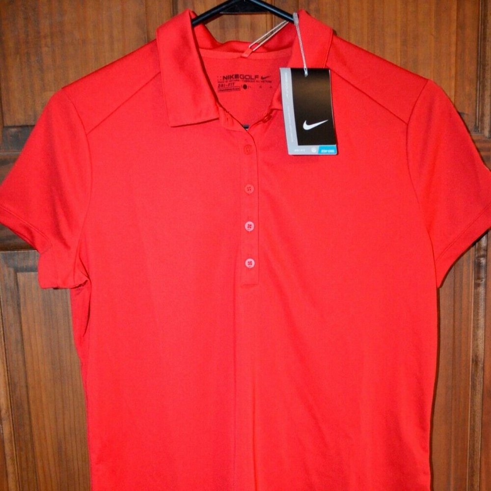 Nike DRI-FIT Womens Victory Solid Polo ~ NWT